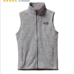 Women’s grey Patagonia better sweater vest